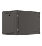 Lanberg WF03-5306-10B armario rack 6U Bastidor de pared Negro