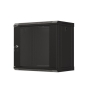 Lanberg WF03-5309-10B armario rack 9U Bastidor de pared Negro