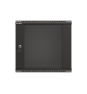 Lanberg WF03-5309-10B armario rack 9U Bastidor de pared Negro
