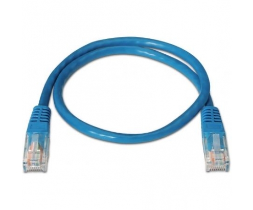 Latiguillo de red aisens rj45 utp cat5e 1m azul A133-0191