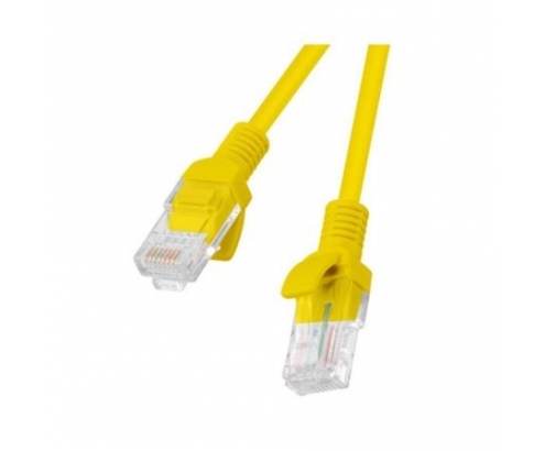 LATIGUILLO DE RED LANBERG RJ45 UTP CAT 6 2M AMARILLO PCU6-10CC-0200-Y