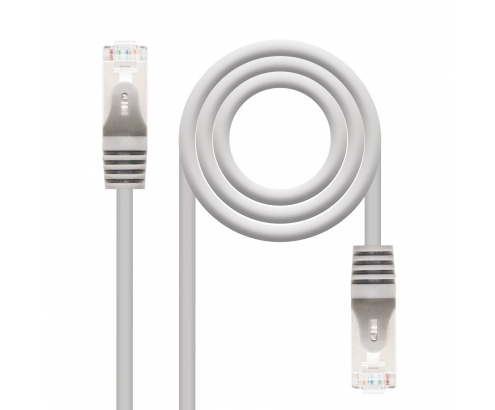 Latiguillo de red nanocable cat6e utp 15m gris 10.20.0815
