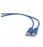 LATIGUILLO GEMBIRD CAT 5E UTP 0.25METROS AZUL PP12-0.25M/B