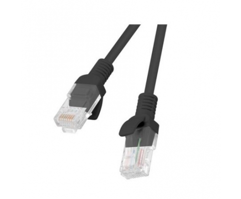 LATIGUILLO LANBERG RJ45 UTP CAT 6 1.5M NEGRO PCU6-10CC-0150-BK