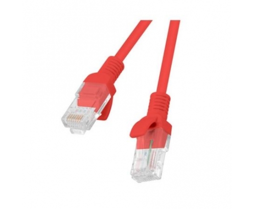 LATIGUILLO LANBERG RJ45 UTP CAT 6 3M ROJO PCU6-10CC-0300-R