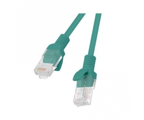 LATIGUILLO LANBERG RJ45 UTP CAT 6 5M VERDE PCU6-10CC-0500-G