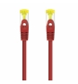 LATIGUILLO NANOCABLE CAT 6A LSZH SFTP 1METRO ROJO 10.20.1901-R