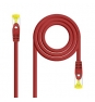 LATIGUILLO NANOCABLE CAT 6A LSZH SFTP 2METROS ROJO 10.20.1902-R