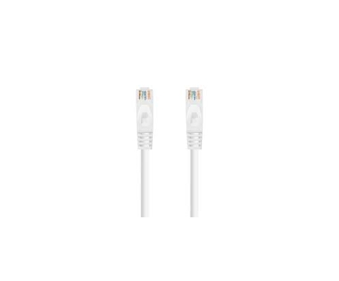 LATIGUILLO NANOCABLE CAT 6A LSZH UTP 1METRO BLANCO 10.20.1801-W