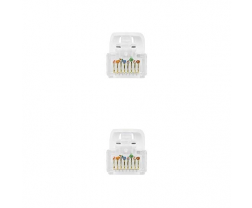 LATIGUILLO NANOCABLE CAT 6A LSZH UTP 1METRO BLANCO 10.20.1801-W