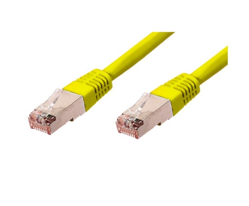 LATIGUILLO RJ45 CAT - 5E FTP 1MT EQUIP AMARILLO 225460
