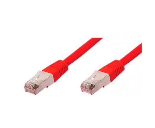 LATIGUILLO RJ45 CAT-5e FTP 3MT EQUIP ROJO 225422