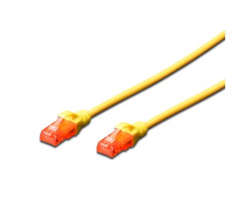 LATIGUILLO RJ45 CAT 6 1 MT EWENT AMARILLO EW-6U-010Y