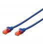 LATIGUILLO RJ45 CAT 6 5 MT EWENT AZUL EW-6U-050B