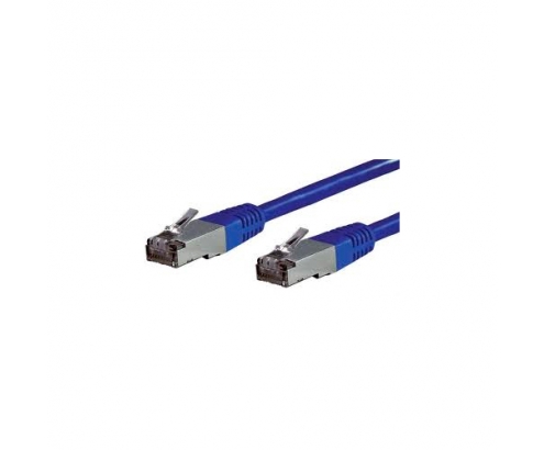 LATIGUILLO RJ45 FTP CAT - 5E 1MT EQUIP AZUL 225430