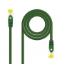 LATIGUILLO RJ45 SFTP CAT6A AWG26 NANOCABLE VERDE 10.20.1902-GR