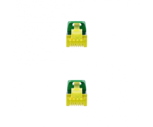LATIGUILLO RJ45 SFTP CAT6A AWG26 NANOCABLE VERDE 10.20.1902-GR