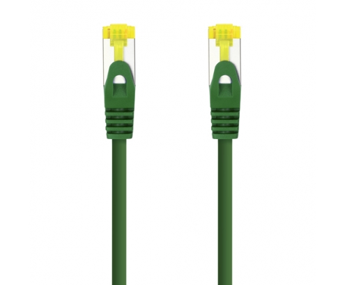 LATIGUILLO RJ45 SFTP CAT6A AWG26 NANOCABLE VERDE 10.20.1902-GR