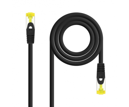 LATIGUILLO RJ45 SFTP LSZH CAT.6A AWG26 NANOCABLE NEGRO 10.20.1903-BK