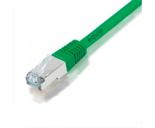 LATIGUILLO RJ45 UTP CAT-5E 1MT EQUIP VERDE IGG310779