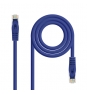 LATIGUILLO RJ45 UTP LSZH CAT.6A AWG24 NANOCABLE AZUL 10.20.1803-BL