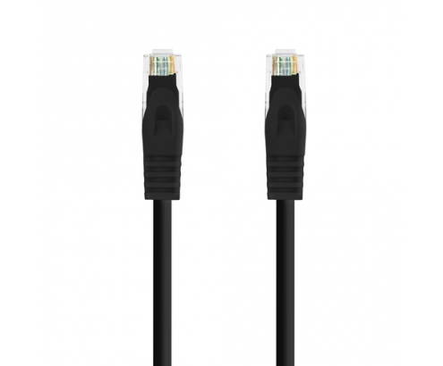 LATIGUILLO RJ45 UTP LSZH CAT.6A AWG24 NANOCABLE NEGRO 10.20.1803-BK