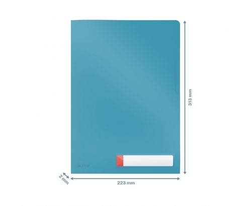 Leitz 47080061 carpeta Polipropileno (PP) Azul A4