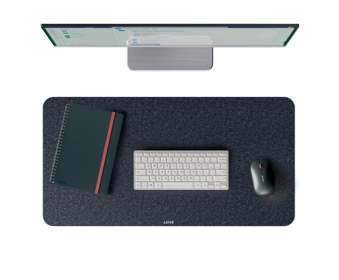 Leitz 53830089 protector de escritorio Sentido Gris Oscuro