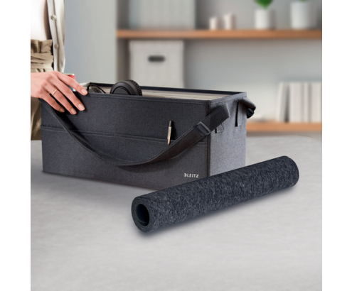 Leitz 53830089 protector de escritorio Sentido Gris Oscuro