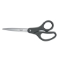 Leitz 54220089 tijera de escritorio y manualidades Tijeras de oficina Corte recto Gris, Acero inoxidable