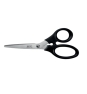 Leitz 54240095 tijera de escritorio y manualidades Tijeras de oficina Corte recto Negro, Acero inoxidable