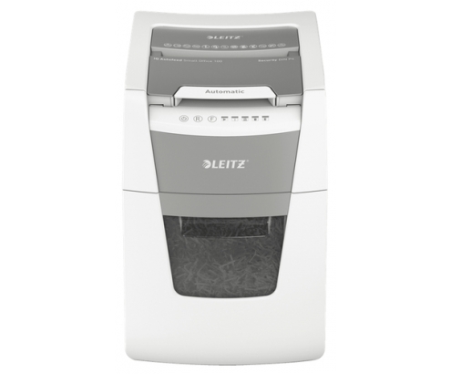 Leitz 80110000 triturador de papel Corte cruzado 22 cm Gris, Blanco
