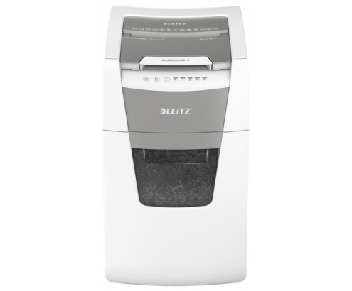 Leitz 80130000 triturador de papel Corte cruzado 22 cm Gris, Blanco