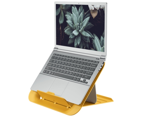 Leitz Ergo Cosy Soporte para ordenador portátil Amarillo 43,2 cm (17