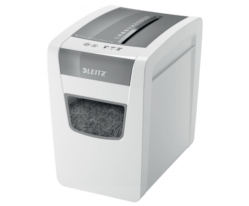 Leitz IQ Slim Office P-4 triturador de papel Corte cruzado 22 cm Blanco
