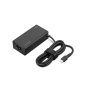 Lenovo 4X21S91187 adaptador e inversor de corriente Interior 65 W Negro