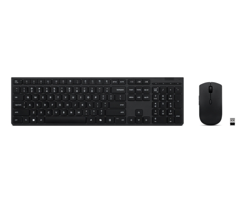 Lenovo 4X31R64357 teclado Ratón incluido Oficina RF Wireless + Bluetooth QWERTY Español Gris