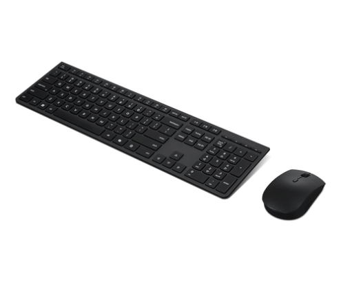 Lenovo 4X31R64357 teclado Ratón incluido Oficina RF Wireless + Bluetooth QWERTY Español Gris