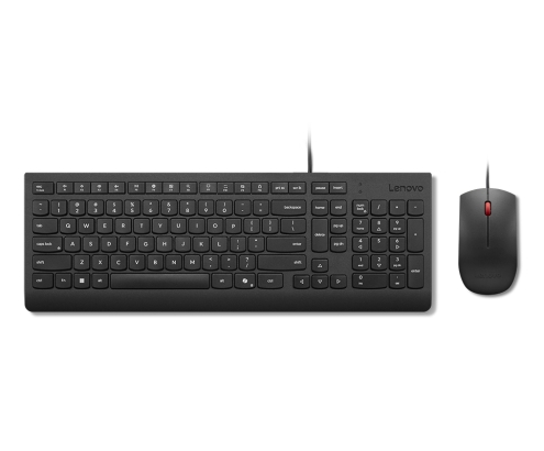 Lenovo 4X31R64414 teclado Ratón incluido Universal USB Alemán Negro