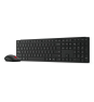 Lenovo 4X31S04841 teclado Ratón incluido Hogar / Oficina RF Wireless + Bluetooth Español Negro