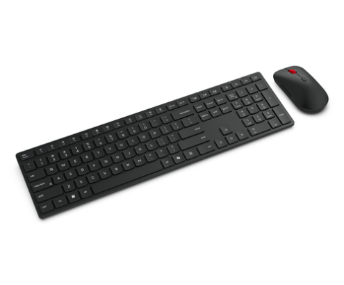 Lenovo 4X31S04841 teclado Ratón incluido Hogar / Oficina RF Wireless + Bluetooth Español Negro