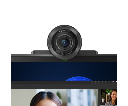 Lenovo 4XC1Q25245 cámara web 4 MP 1920 x 1080 Pixeles USB-C Negro