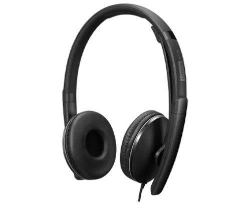 Lenovo 4XD1M39029 auricular y casco Auriculares Alámbrico Diadema USB Tipo C Negro