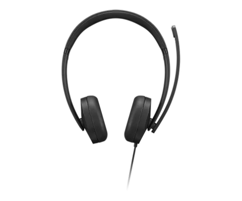 Lenovo 4XD1P83425 auricular y casco Auriculares Alámbrico Diadema Llamadas/Música USB tipo A Negro