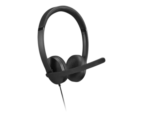 Lenovo 4XD1P83425 auricular y casco Auriculares Alámbrico Diadema Llamadas/Música USB tipo A Negro