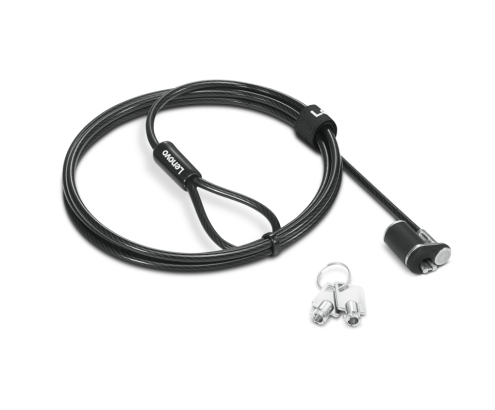 Lenovo 4XE1F30276 cable antirrobo Negro 1,5 m