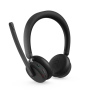 Lenovo 6550 Auriculares Inalámbrico Diadema Oficina/Centro de llamadas USB Tipo C Bluetooth Negro