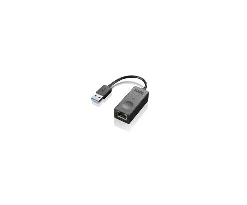 Lenovo Adaptador y tarjeta de red Ethernet USB 3.2 Gen 1 (3.1 Gen 1) Negro