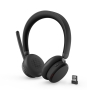 Lenovo ANC Headset 6550 Auriculares Inalámbrico Diadema Oficina/Centro de llamadas USB Tipo C Bluetooth Negro