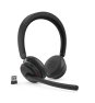Lenovo ANC Headset 6550 Auriculares Inalámbrico Diadema Oficina/Centro de llamadas USB Tipo C Bluetooth Negro